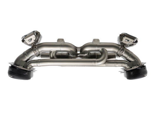 Akrapovic Porsche 911 Carrera /S/4/4S/GTS/Cabriolet/Targa/Dakar (992) Slip-On Line Titanium Exhaust