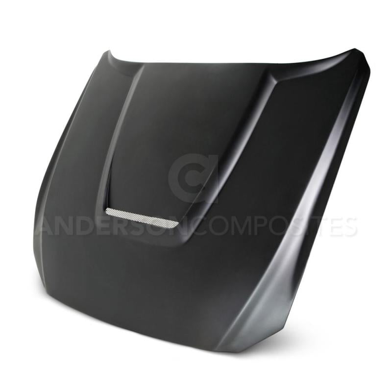Anderson Composites 15-16 Ford Mustang (Excl. GT350/GT350R) Type-GR Fiberglass Hood - Burkken Auto Parts