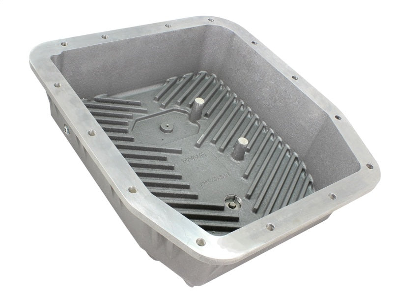 afe Transmission Pan (Raw); Ford Trucks 93-08 AODE/4R70W - Burkken Auto Parts