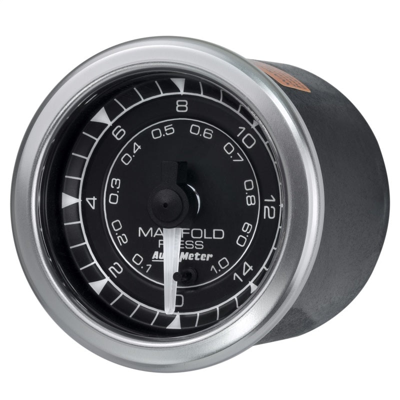 Autometer Chrono 2-1/16in 15PSI Manifold Pressure Gauge - Burkken Auto Parts