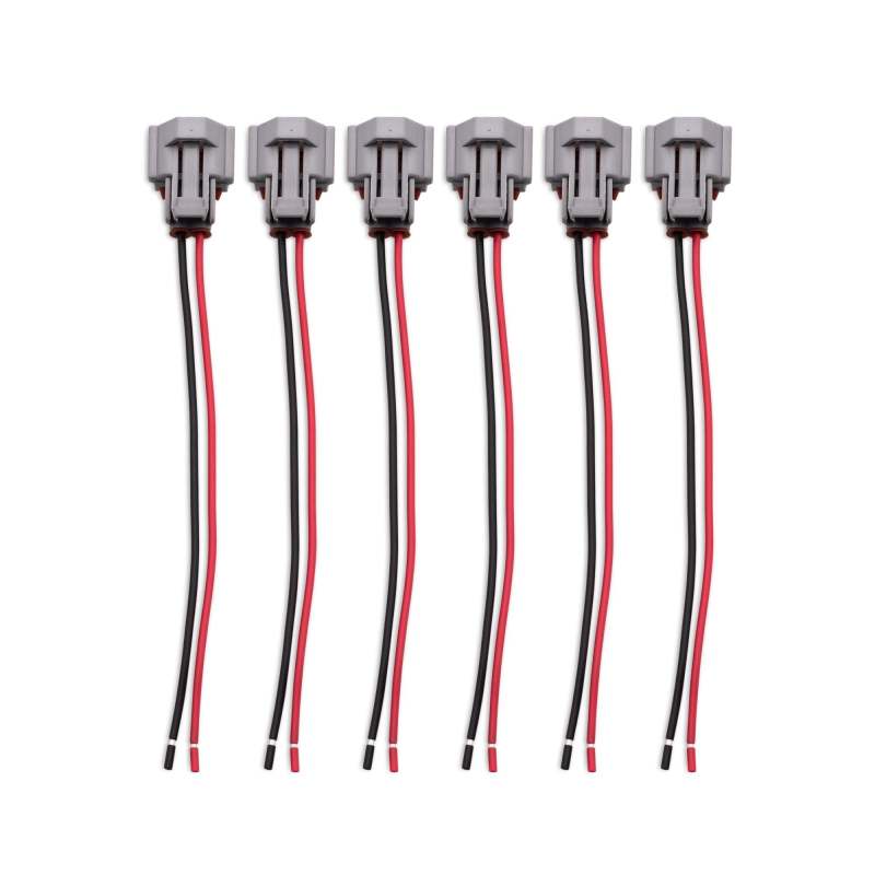 BLOX Racing Injector Pigtail Denso Female - Set Of 6 - Burkken Auto Parts