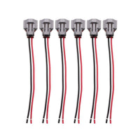BLOX Racing Injector Pigtail Denso Female - Set Of 6 - Burkken Auto Parts