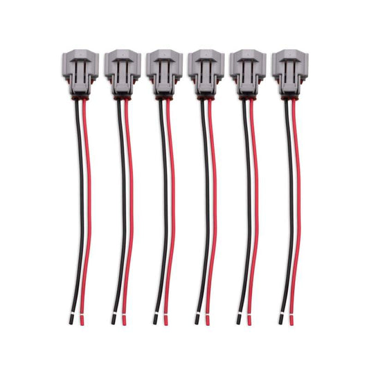 BLOX Racing Injector Pigtail Denso Female - Set Of 6 - Burkken Auto Parts