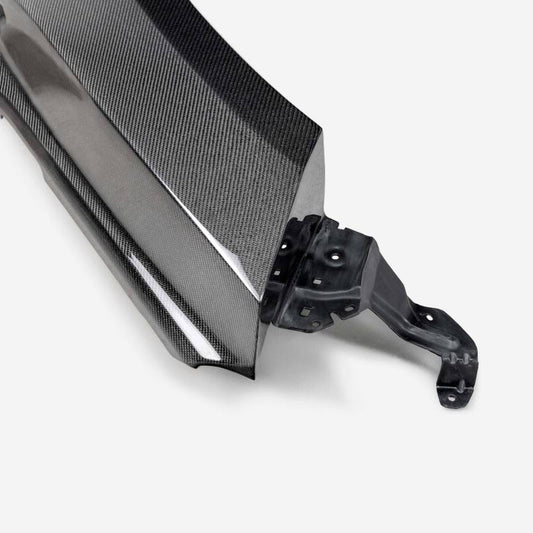 Seibon 2022 Nissan Frontier MB-Style Carbon Front Fibers Pair (2in rise 4in Wider) - Burkken Auto Parts