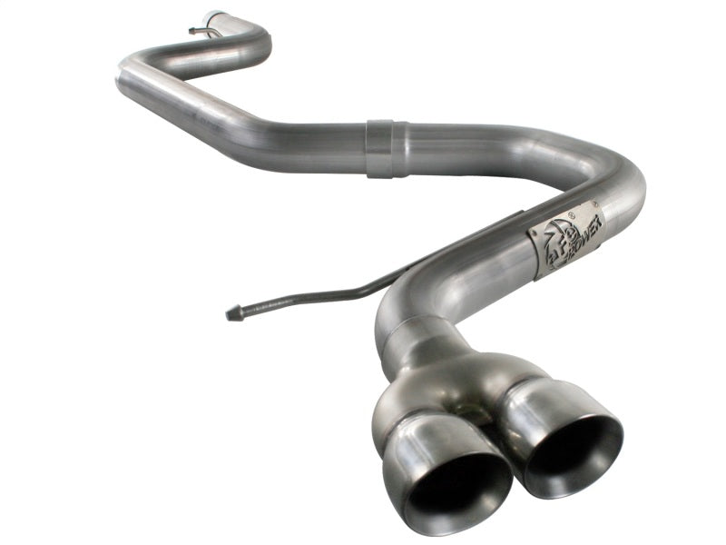 aFe MACHForce XP Exhausts Cat-Back SS-409 EXH CB Volkswagen Golf TDI 11-12 L4-2.0L - Burkken Auto Parts