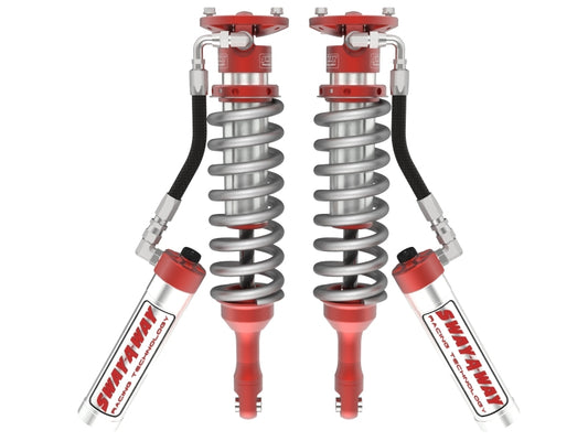 aFe 05-22 Toyota Tacoma L4 2.7L Sway-A-Way 2.5in Front Coilover Kit w/ Compression Adjusters - Burkken Auto Parts