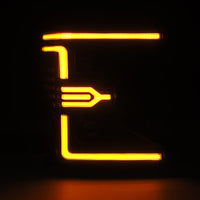 AlphaRex 20-22 Ford F-250/350/450 SD LUXX-Series LED Proj Headlights Alpha-Bk w/Acv Light SS & SBDRL - Burkken Auto Parts