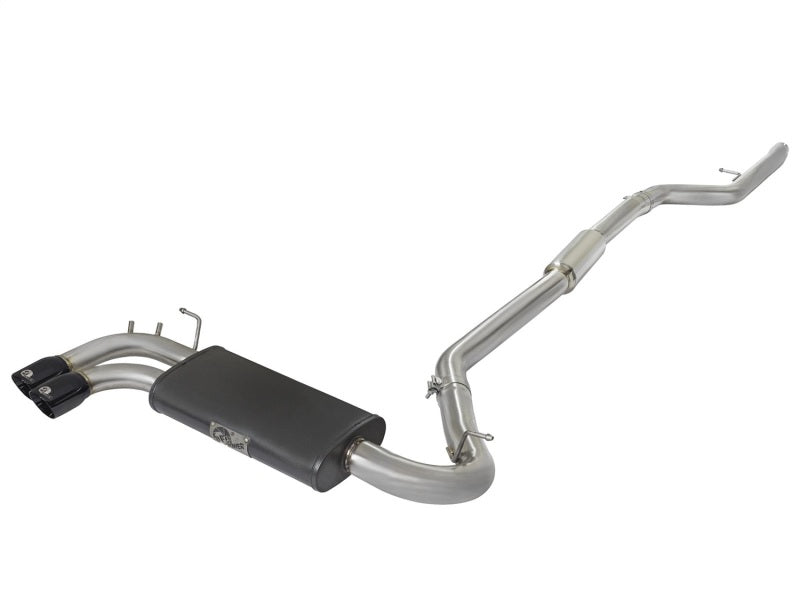 aFe MACHForce XP Exhausts Cat-Back SS-304 w/ Black Tips 12-16 BMW 328i/428i (F30/F32) (t) N20 - Burkken Auto Parts