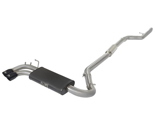 aFe MACHForce XP Exhausts Cat-Back SS-304 w/ Black Tips 12-16 BMW 328i/428i (F30/F32) (t) N20 - Burkken Auto Parts