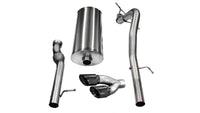 Corsa 2011-2014 GMC Yukon 6.2L V8 3in Cat-Back Single Side w Twin 4in Black Pro-Series Tips - Burkken Auto Parts