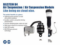 Bilstein B4 04-06 Mercedes-Benz E500 4Matic Left Rear Twintube Strut Assembly - Burkken Auto Parts
