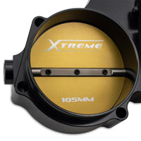 BLOX Racing 2015+ Dodge Hellcat / Jeep Trackhawk 6.2L 105mm Electronic Billet Throttle Body - Black - Burkken Auto Parts