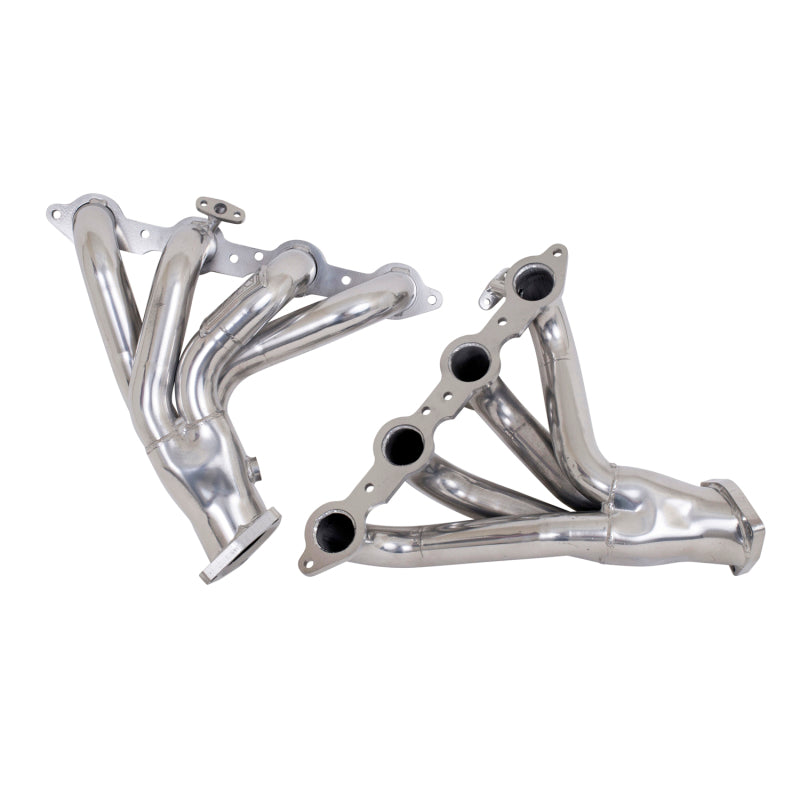 BBK 97-99 Corvette C5 LS1 Shorty Tuned Length Exhaust Headers - 1-3/4 Silver Ceramic - Burkken Auto Parts