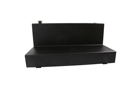 Deezee Universal Tanks - Auxiliary L-Shape Black Tread Aluminum (92 Gal) - Burkken Auto Parts