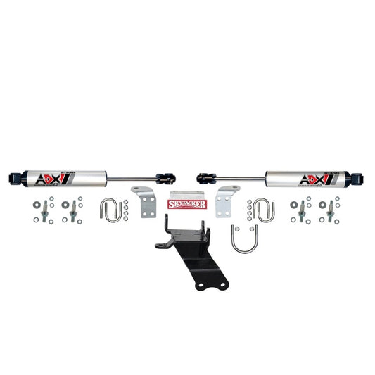 Skyjacker 18-24 Jeep Gladiator JL ADX 2.0 Dual Stabilizer Kit w/ CNC Machined Polished Alum. - Burkken Auto Parts