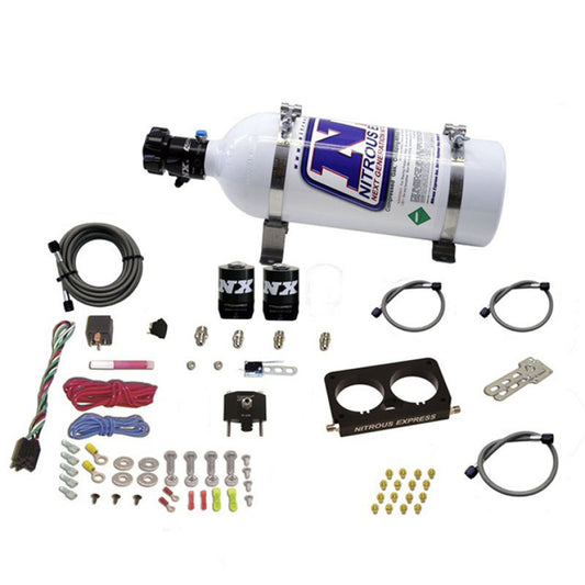 Nitrous Express 96-04 Ford Mustang Cobra 4 Valve (Stock TB) Nitrous Kit (50-300HP) w/5lb Bottle - Burkken Auto Parts