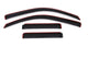 AVS 02-09 Chevy Trailblazer Ventvisor In-Channel Front & Rear Window Deflectors 4pc - Smoke - Burkken Auto Parts