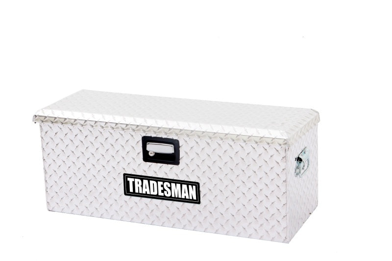 Tradesman Aluminum ATV Flush Mount Storage Box (36in.) - Brite - Burkken Auto Parts