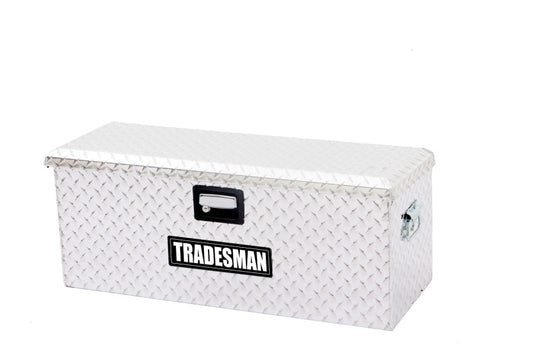 Tradesman Aluminum ATV Flush Mount Storage Box (36in.) - Brite - Burkken Auto Parts
