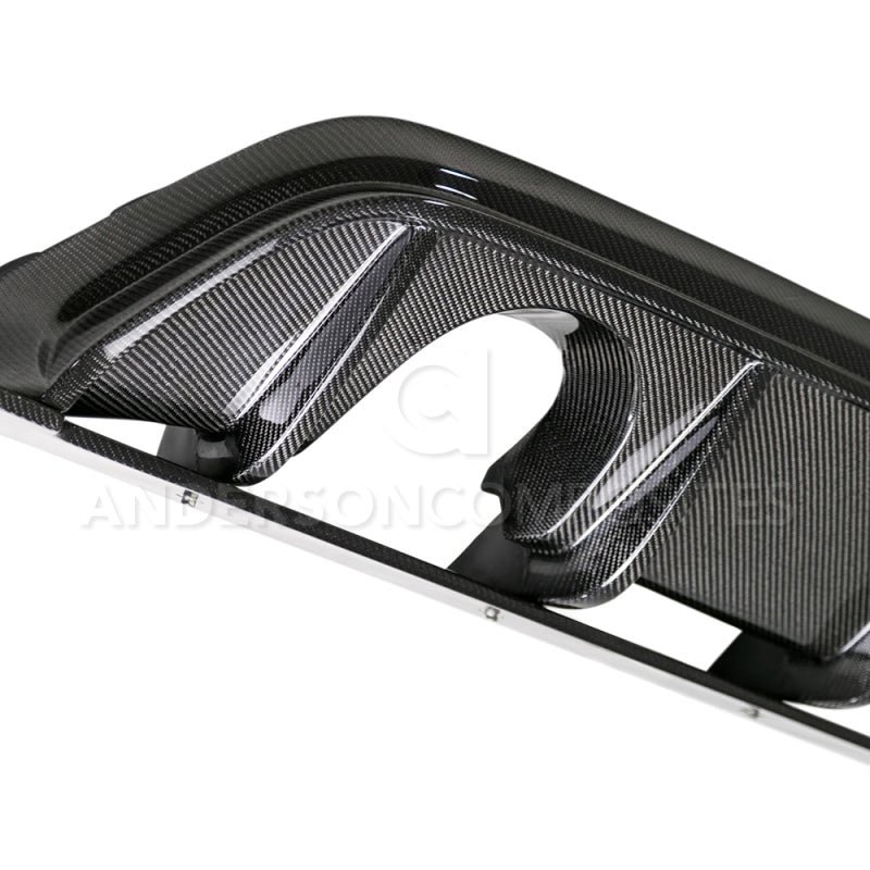 Anderson Composites 2016+ Ford Focus RS Type-R Rear Diffuser - Burkken Auto Parts
