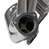 BBK 96-98 GM Truck SUV 5.0 5.7 Shorty Tuned Length Exhaust Headers - 1-5/8 Silver Ceramic - Burkken Auto Parts
