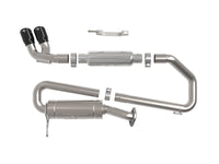 aFe 18-21 Suzuki Jimny Takeda 2-1/4in. 304 SS Cat-Back Exhaust w/ Blk Tip - Burkken Auto Parts