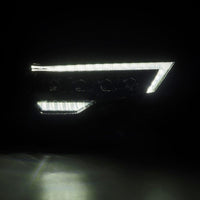 AlphaRex 14-22 Toyota 4Runner (2021 Req. Conv) NOVA LED Proj HL Alpha-Blk Actv Lgt Seq. Sig + SB DRL - Burkken Auto Parts