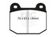 EBC 03-04 Infiniti G35 3.5 (Manual) (Brembo) Greenstuff Rear Brake Pads - Burkken Auto Parts