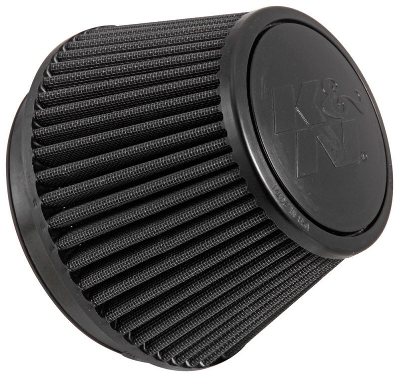 K&N Universal Rubber Filter Round Tapered 6in Flange ID x 7.5in Base OD x 5.25in Top OD x 6.75in H - Burkken Auto Parts