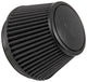 K&N Universal Rubber Filter Round Tapered 6in Flange ID x 7.5in Base OD x 5.25in Top OD x 6.75in H - Burkken Auto Parts