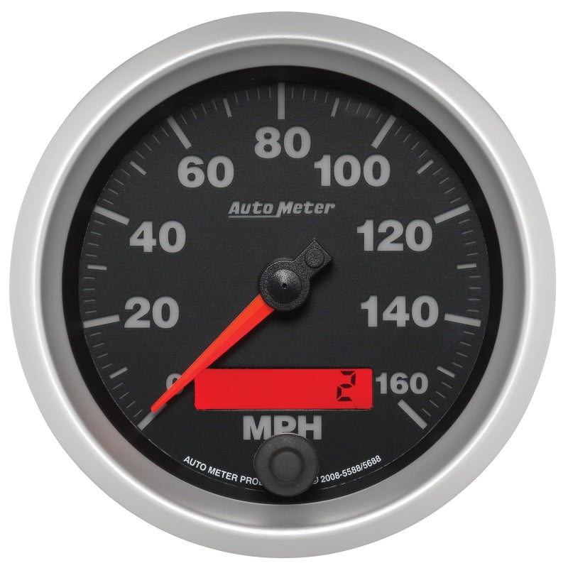 Autometer Electric Programmable 85.7mm Speedometer 160MPH - Burkken Auto Parts