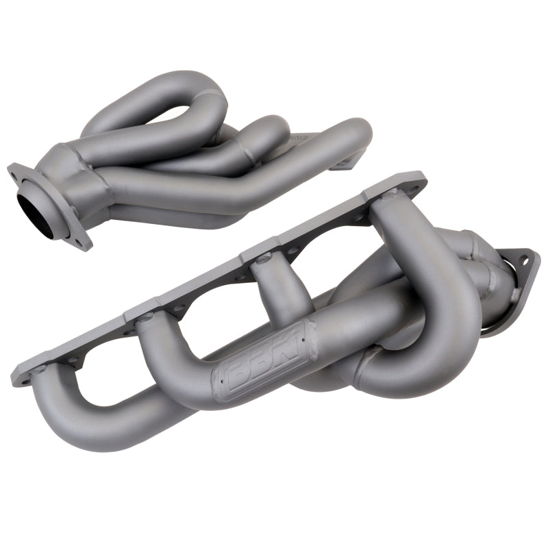 BBK 86-93 Mustang 5.0 Shorty Tuned Length Exhaust Headers - 1-5/8 Titanium Ceramic - Burkken Auto Parts