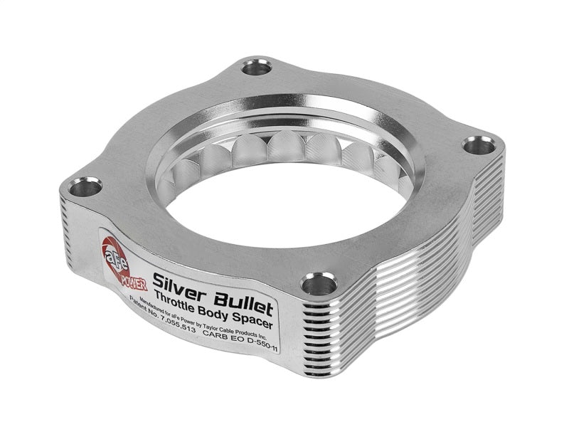 aFe Silver Bullet Throttle Body Spacer N62 Only BMW (E53) 04-09 5series (E60) 04-09 6series (E63/64) - Burkken Auto Parts