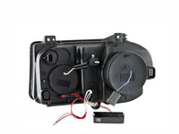 ANZO 2005-2010 Chrysler 300C Projector Headlights w/ Halo Chrome (CCFL) G2 - Burkken Auto Parts