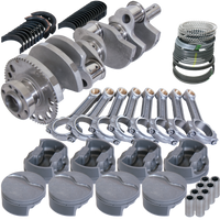 Eagle Chevy LS3 4.000in Crank 58 Tth Rlctor 6.125in I-Beam Rods 4.065in Pistons Rotating Assembly - Burkken Auto Parts