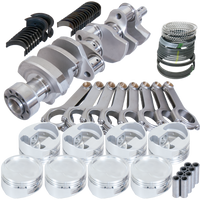 Eagle Chevy 350 1Pc 3.750in Crank 6.000in H-Beam -28cc 4.060in Pistons Rotating Assembly - Burkken Auto Parts