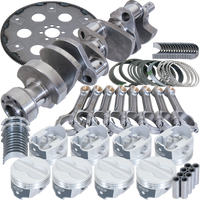 Eagle Chevy 350 1Pc 3.750in Crank 5.700in I-Beam Rods -10cc 4.040in Pistons Balanced Assembly - Burkken Auto Parts