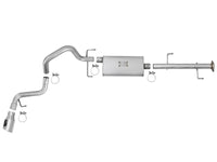 aFe Scorpion 2-1/2in Alum Steel Cat-Back Exhaust w/ Polished Tips 07-17 Toyota FJ Cruiser V6 4.0L - Burkken Auto Parts