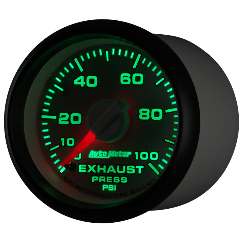 Autometer Factory Match 52.4mm Mechanical 0-100 PSI Exhaust (Drive) Pressure Gauge - Burkken Auto Parts