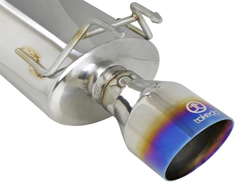 aFe Takeda 2.5-1.75in 304 SS Cat-Back Exhaust System 13-17 Honda Accord LX / EX / EX-L L4-2.4L - Burkken Auto Parts