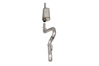 Corsa 2018-2025 Jeep Wrangler JLU 3.6L Sport 2.75in Cat-Back Exhaust w/ Turn Down Tip - Burkken Auto Parts