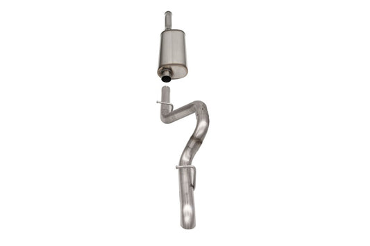 Corsa 2018-2025 Jeep Wrangler JLU 3.6L Sport 2.75in Cat-Back Exhaust w/ Turn Down Tip - Burkken Auto Parts