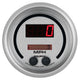 Autometer 85.7mm Silver Switchable 260 MPH / 260 KM/H Speedometer Ultra-Lite Elite Digital Gauge - Burkken Auto Parts