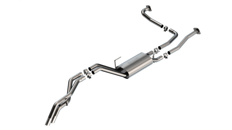 Borla 22-24 Nissan Frontier S-Type Cat Back System - Rock Crawler Design - Burkken Auto Parts