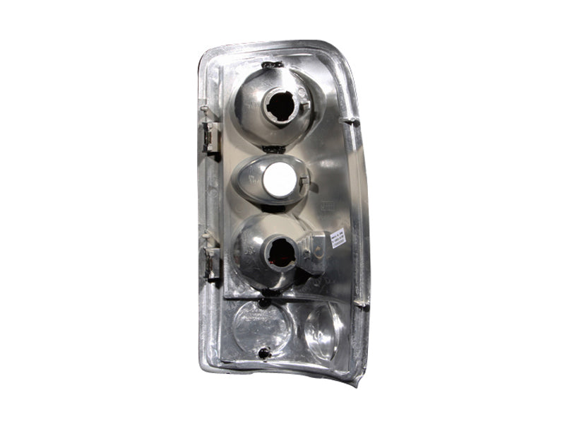 ANZO 2000-2006 Chevrolet Suburban Taillights Chrome - Burkken Auto Parts
