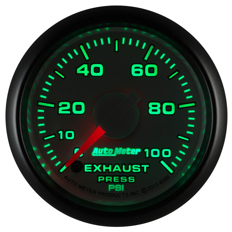 Autometer Factory Match Exhaust Pressure Gauge 2-1/16in 0-100 PSI FSE Dodge - Burkken Auto Parts