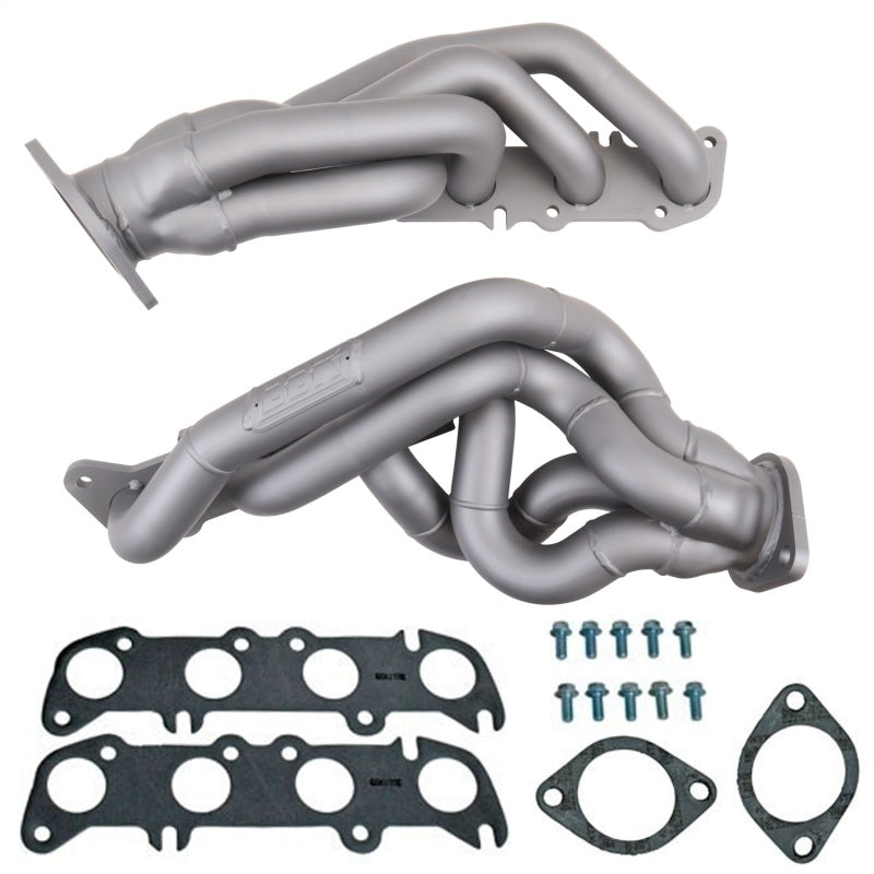 BBK 11-14 Mustang GT Shorty Tuned Length Exhaust Headers - 1-5/8 Titanium - Burkken Auto Parts