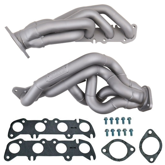BBK 11-14 Mustang GT Shorty Tuned Length Exhaust Headers - 1-5/8 Titanium - Burkken Auto Parts