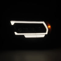 AlphaRex 19-23 Dodge Ram 1500 (No Clsc/Ltd/TRX) NOVA-Series LED Proj HL Alpha-Black (Converter Req.) - Burkken Auto Parts