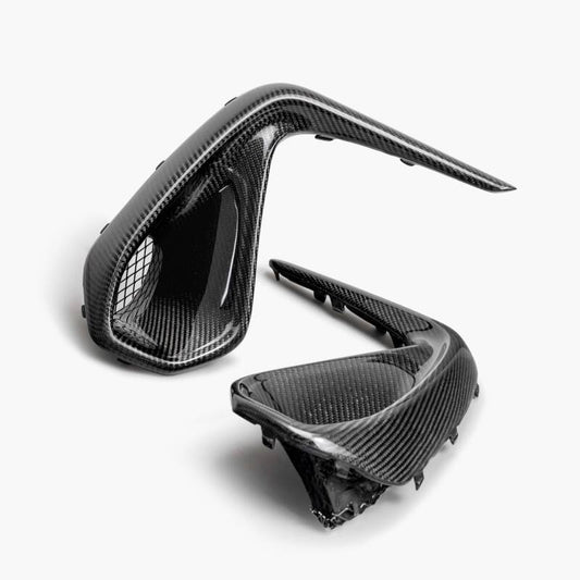 Seibon 22-23 Subaru BRZ Carbon Fiber Front Bumper Duct - Burkken Auto Parts